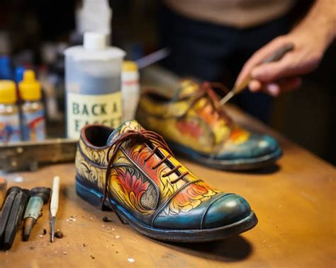 sealing painted shoes steps